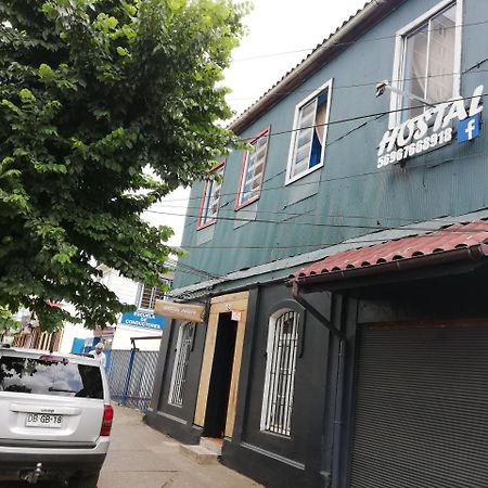 Hostal La Casona Los Ángeles Dış mekan fotoğraf